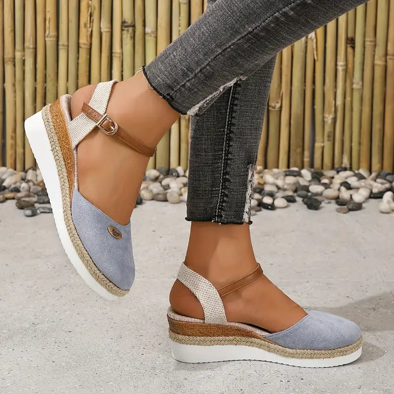 Alfonsa | Orthopedische Sandalen met Plateau, Geventileerd en Comfortabel