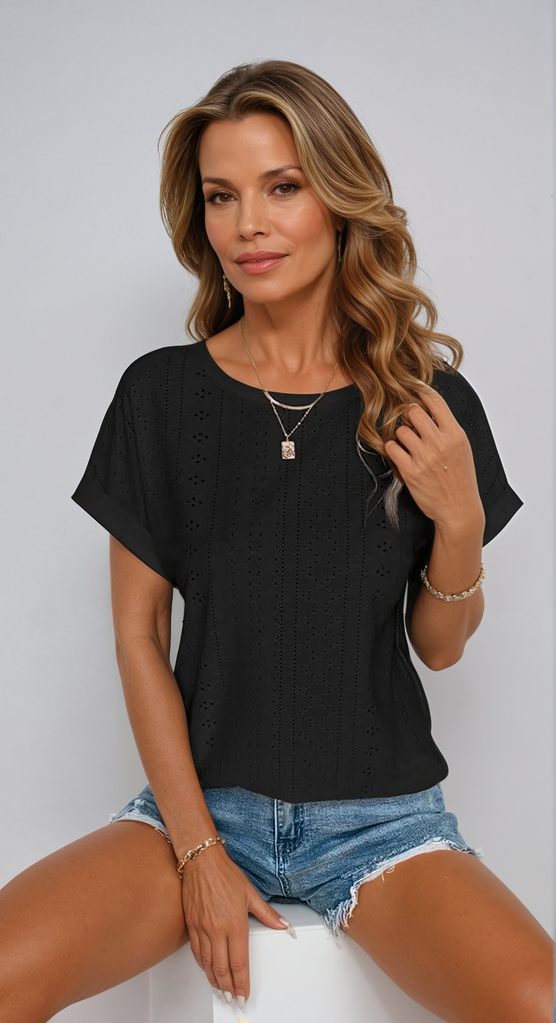 Riza™ | Casual Oogje Top