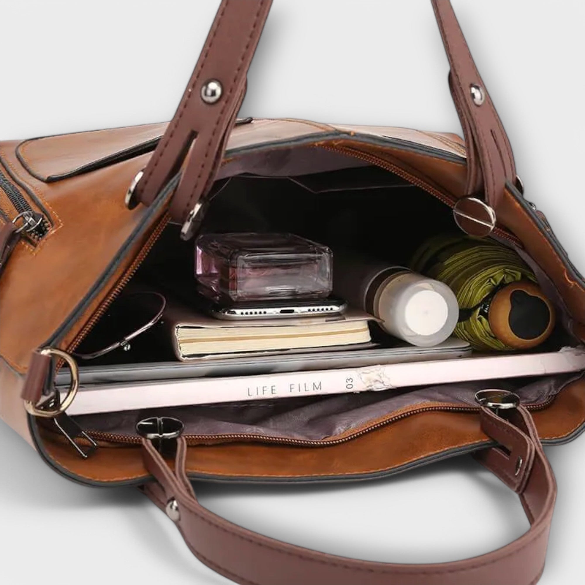 Serenya - Elegante Lederen Tas
