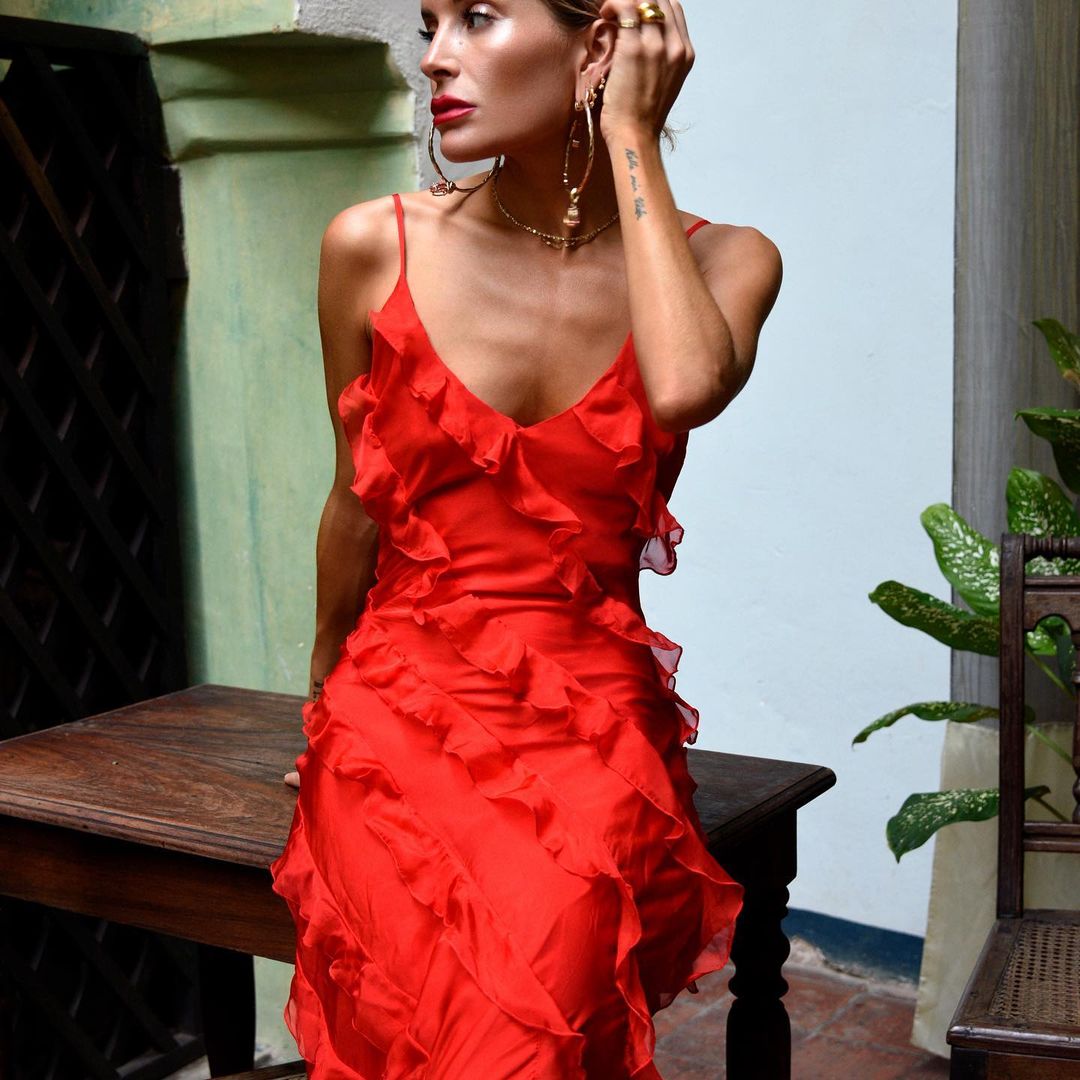 Zara - Jurk met Ruches