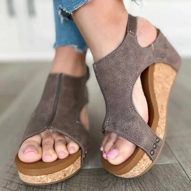 Sandalen Santorini - Ambachtelijke Collectie