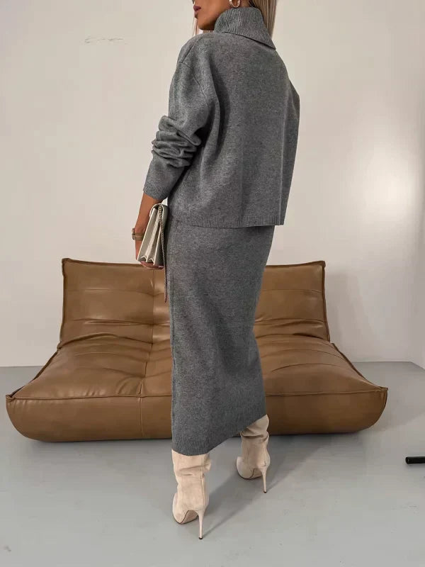 Rosie - Elegante Pulloverjurk Set