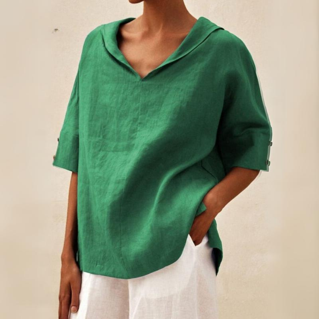 Lhinee™ | Casual Fit Lange Blouse