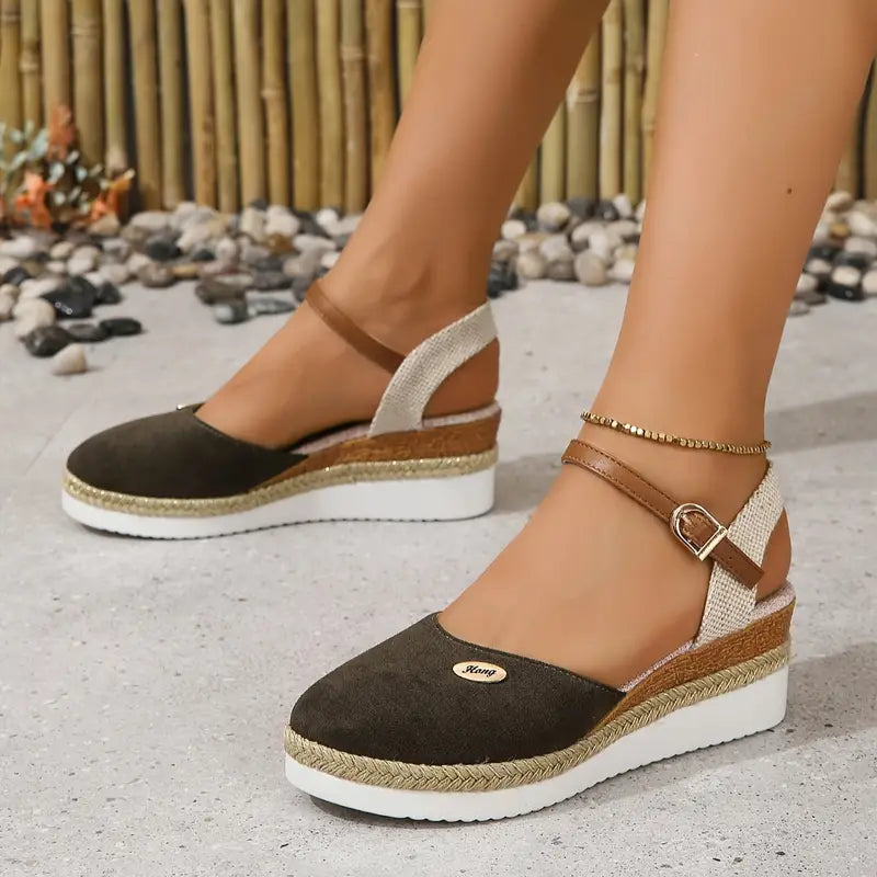 Alfonsa | Orthopedische Sandalen met Plateau, Geventileerd en Comfortabel