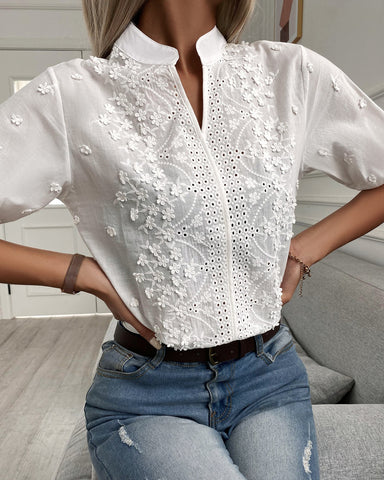 Leah™ | Elegante en Klassieke Blouse