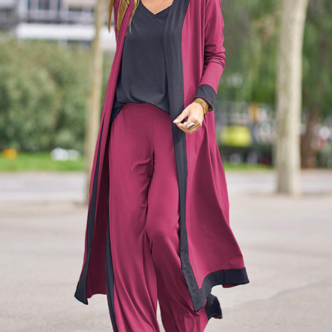 SÉRAPHINE™ | Drie-delige Set: Elegantie en Comfort