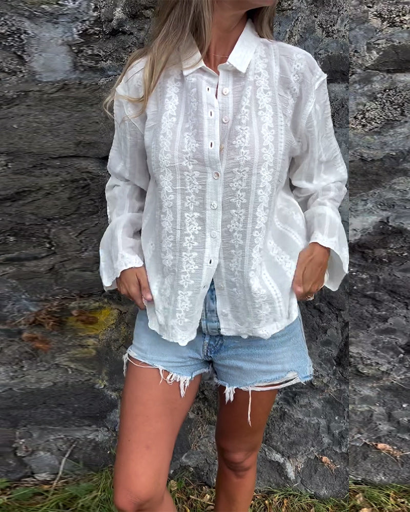 Kathlyn™ | Polo Shirt met Knopen