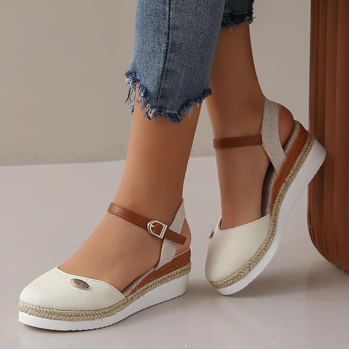 Alfonsa | Orthopedische Sandalen met Plateau, Geventileerd en Comfortabel