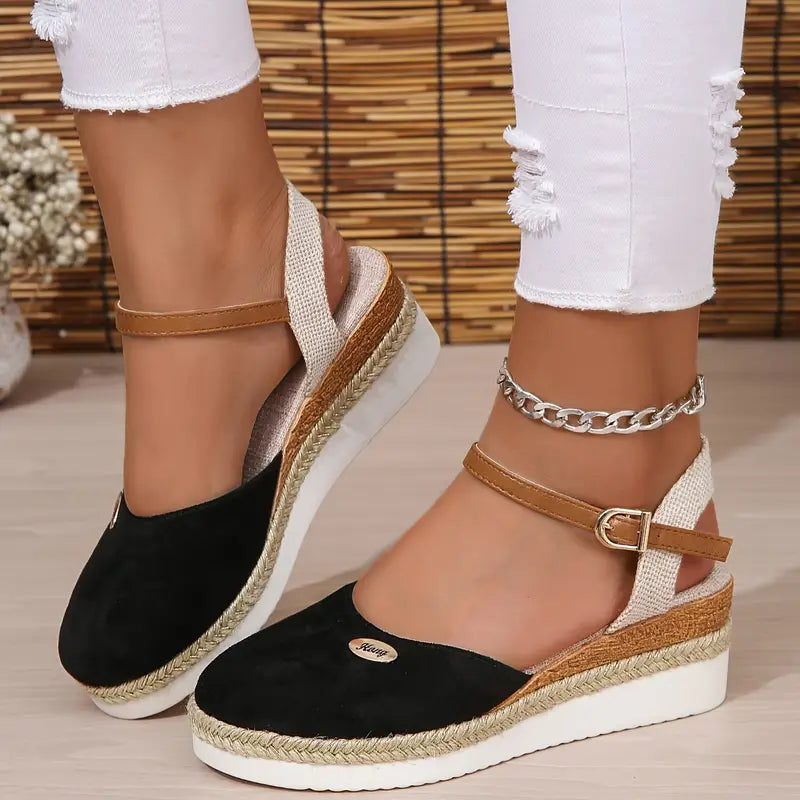 Alfonsa | Orthopedische Sandalen met Plateau, Geventileerd en Comfortabel
