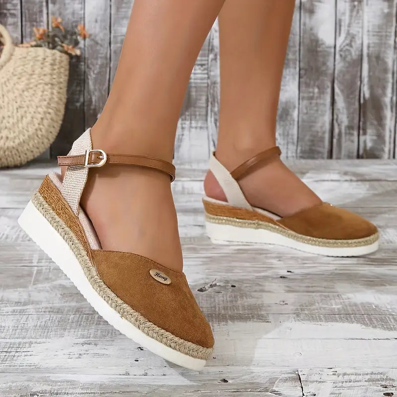 Alfonsa | Orthopedische Sandalen met Plateau, Geventileerd en Comfortabel