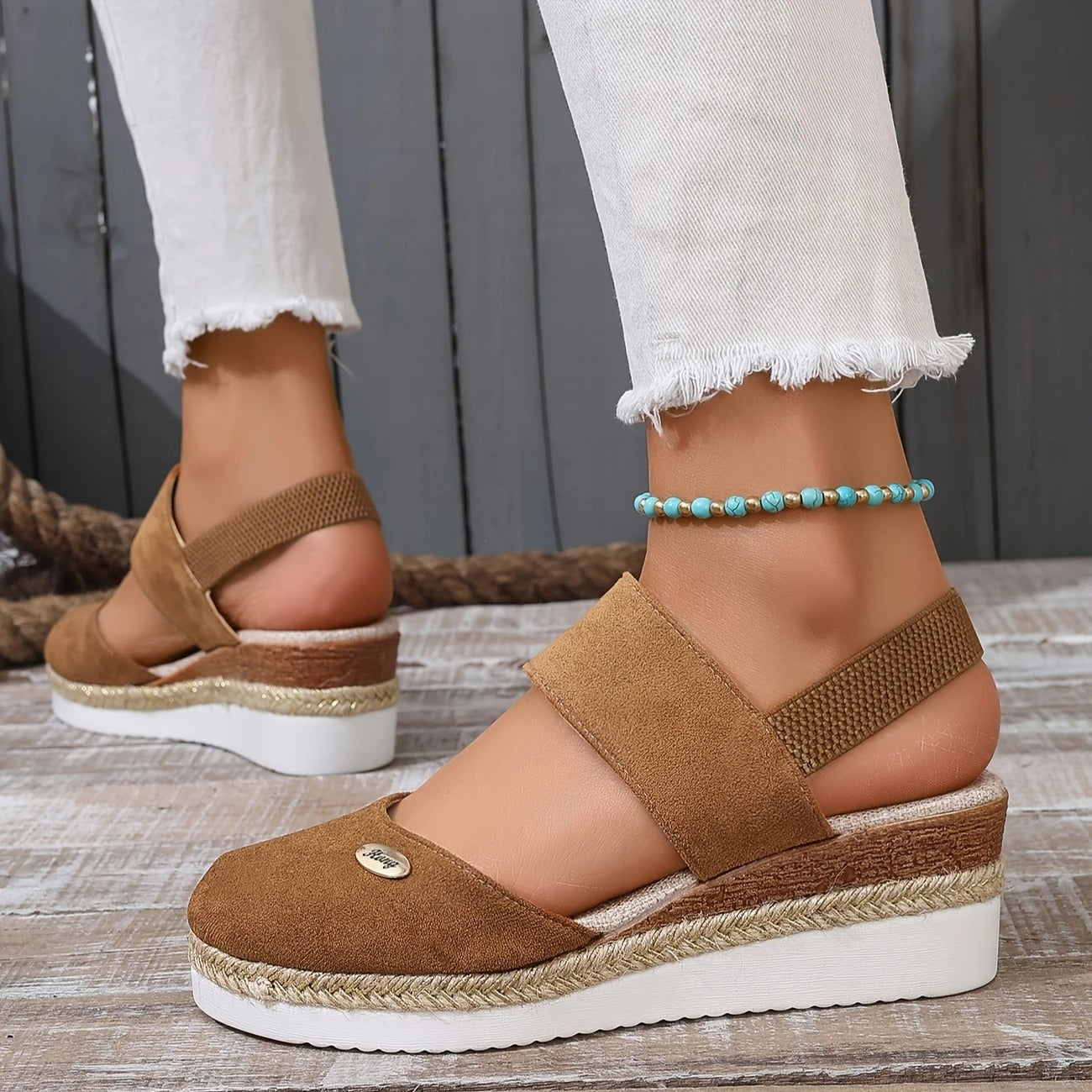 Antonia | Orthopedische Sandalen met Plateau, Ademend en Comfortabel