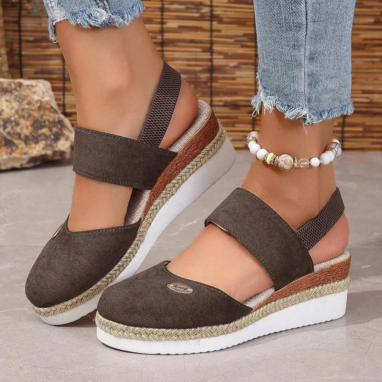 Antonia | Orthopedische Sandalen met Plateau, Ademend en Comfortabel