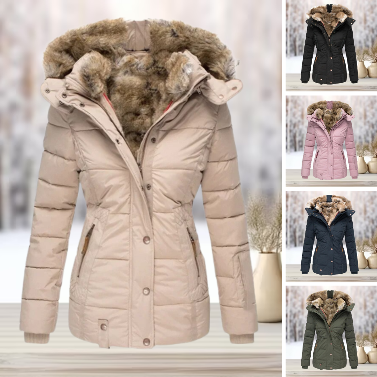 Andrea - Luxe Winterjas