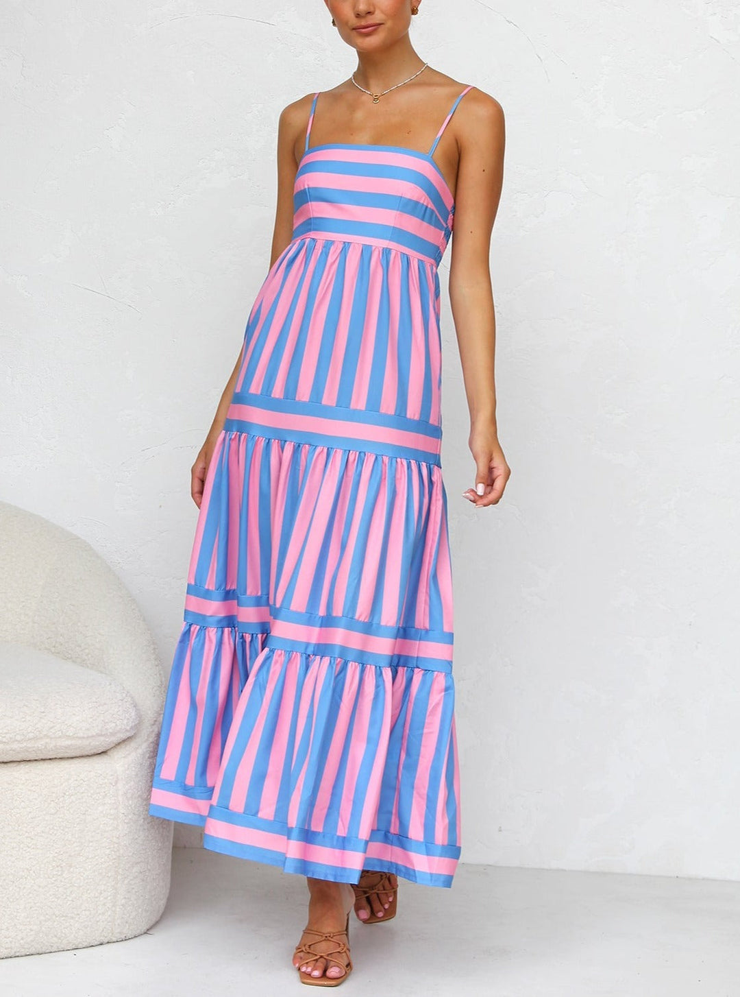Sofia™ | Zomerjurk met Spaghettibandjes voor Perfecte Curves en Maximale Comfort