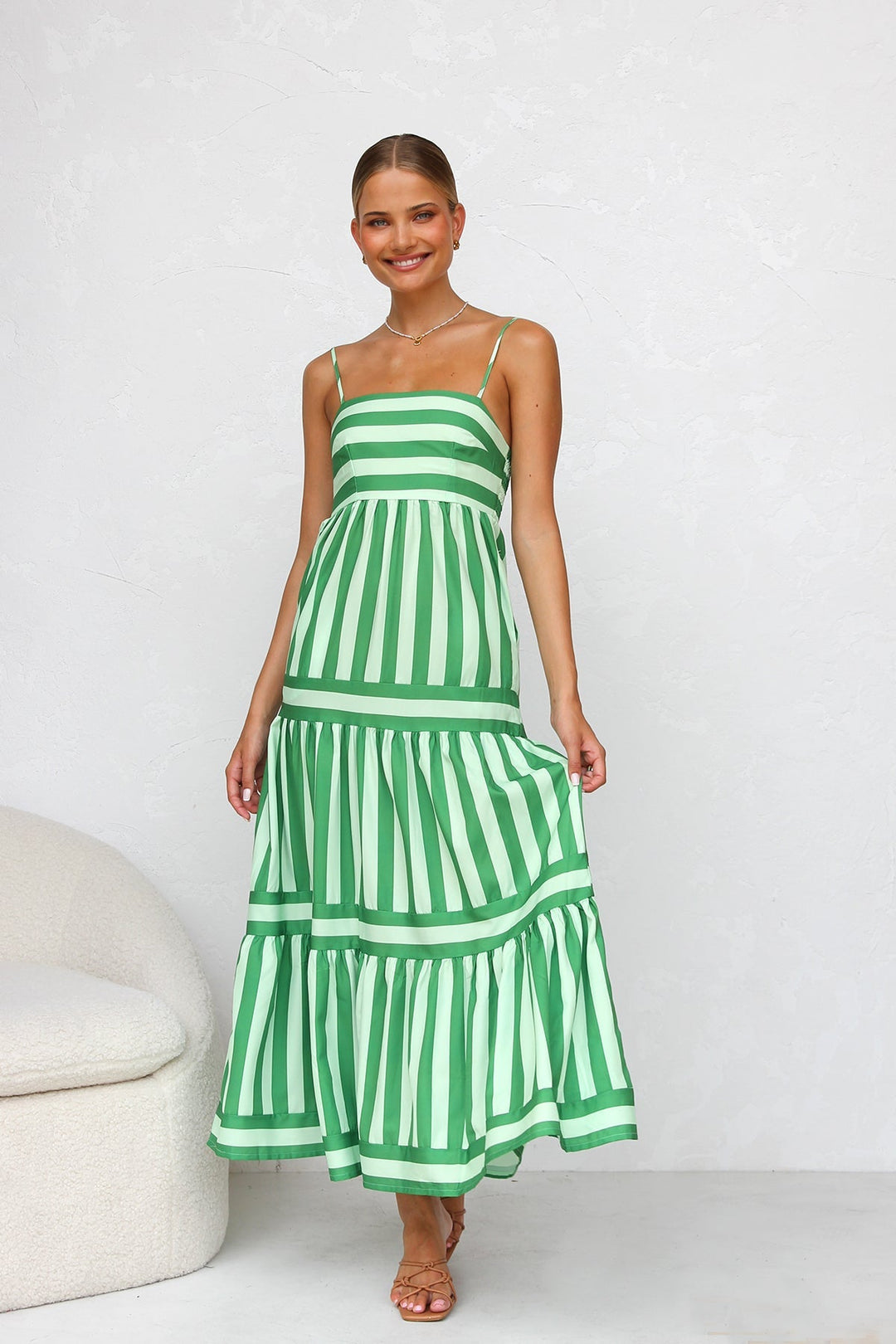 Sofia™ | Zomerjurk met Spaghettibandjes voor Perfecte Curves en Maximale Comfort