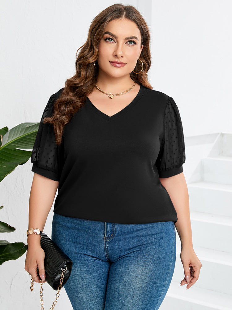 Rhianna™ | Elegante Top met Ballonmouwen