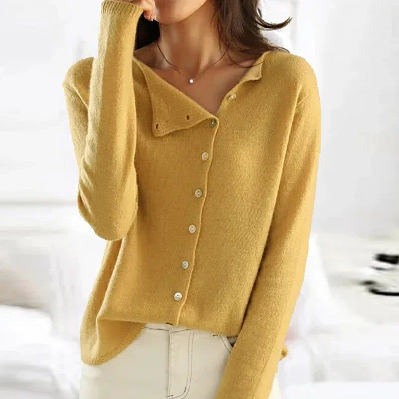 Kyra - Elegante Knopen-Trui
