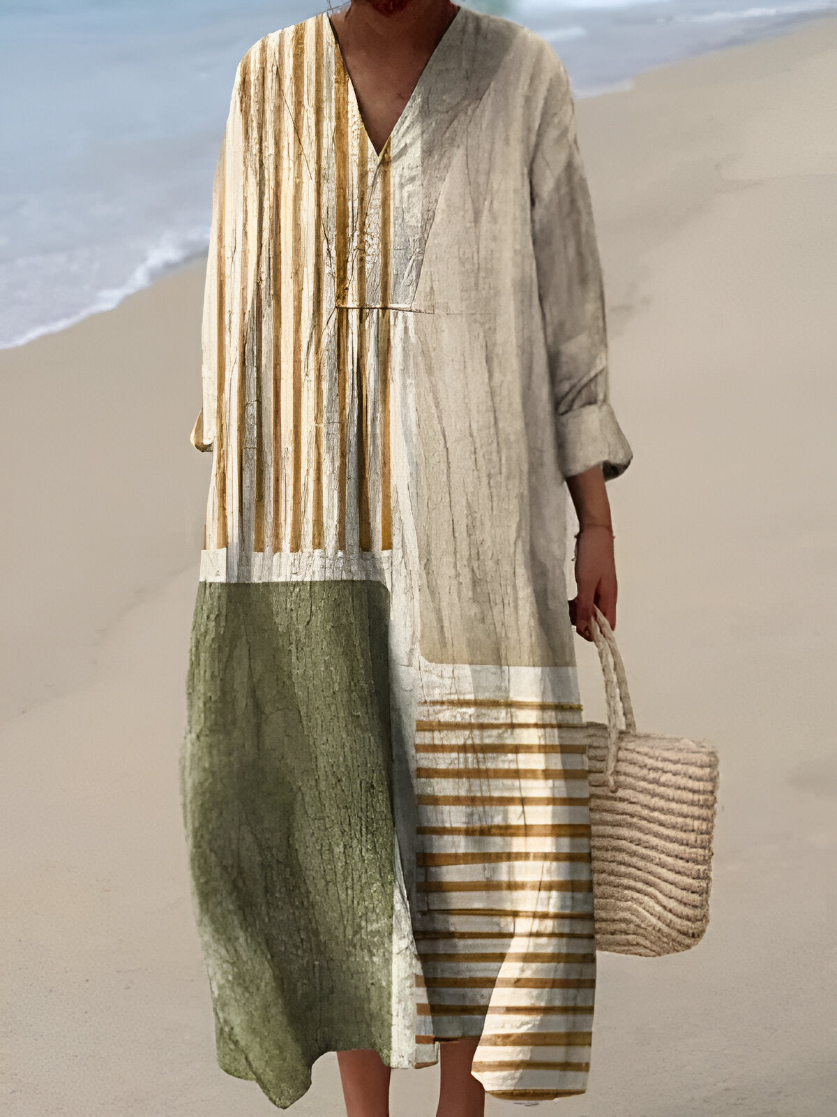 Olalla™ | Zomerjurk met Patroon
