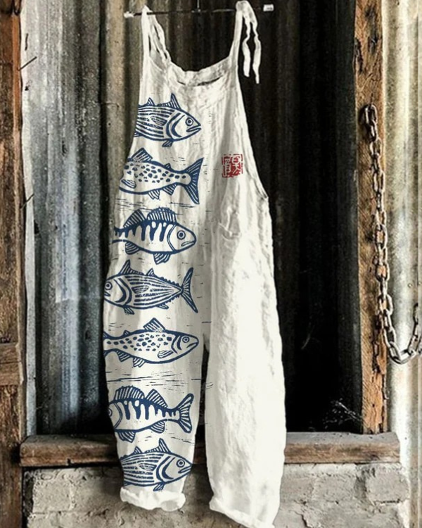 Vintage Bloemen Jumpsuit - Elegante Comfort voor Vrouwen, Moeiteloze Stijl