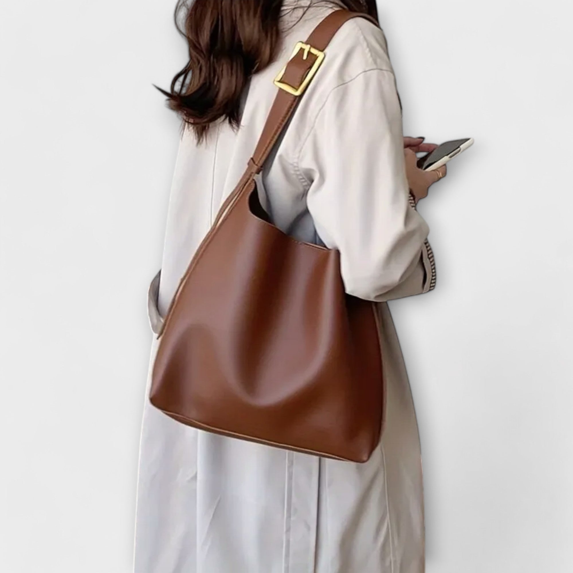 Isidore – Elegante Leren Schoudertas