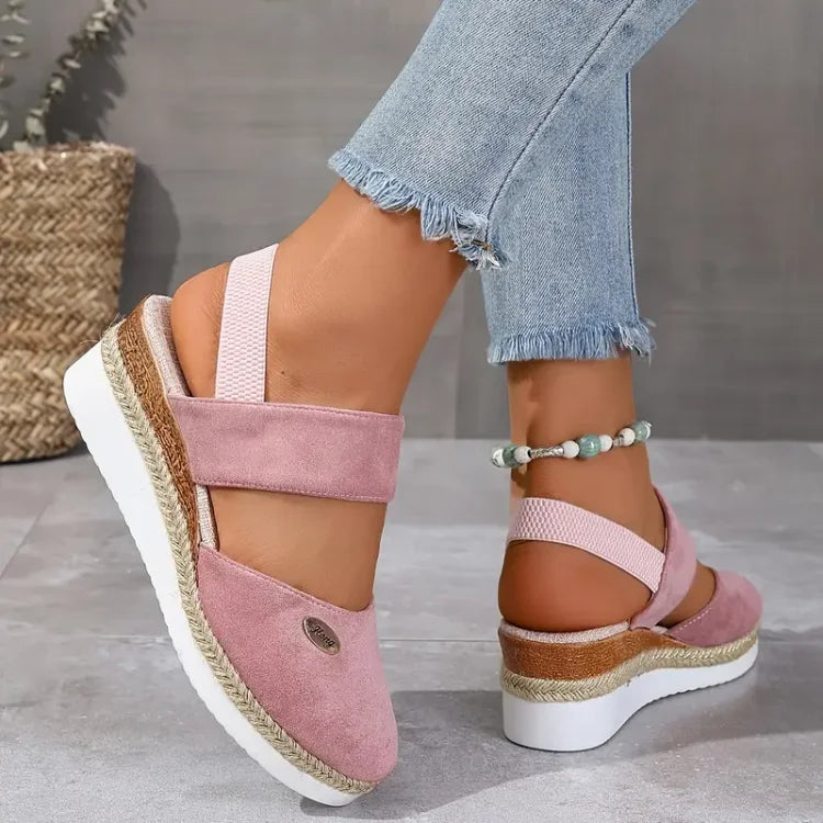 Antonia | Orthopedische Sandalen met Plateau, Ademend en Comfortabel