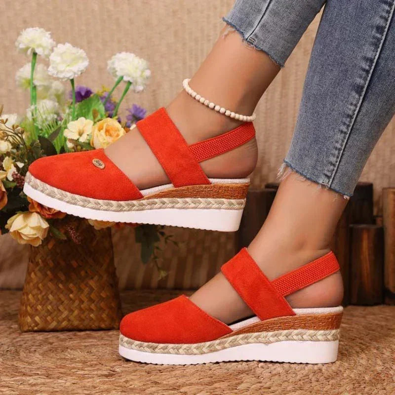 Antonia | Orthopedische Sandalen met Plateau, Ademend en Comfortabel