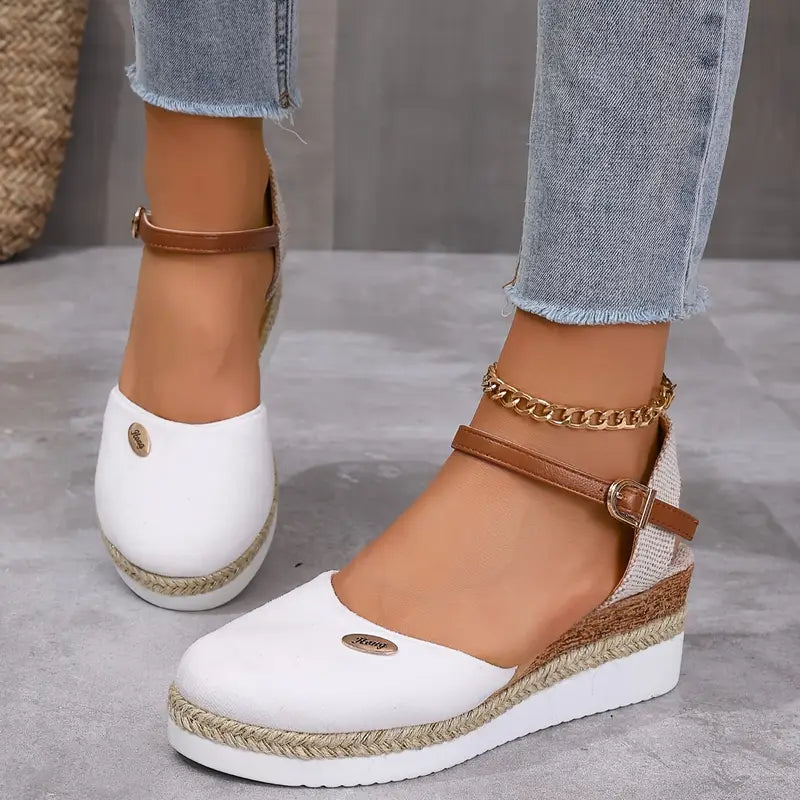 Alfonsa | Orthopedische Sandalen met Plateau, Geventileerd en Comfortabel