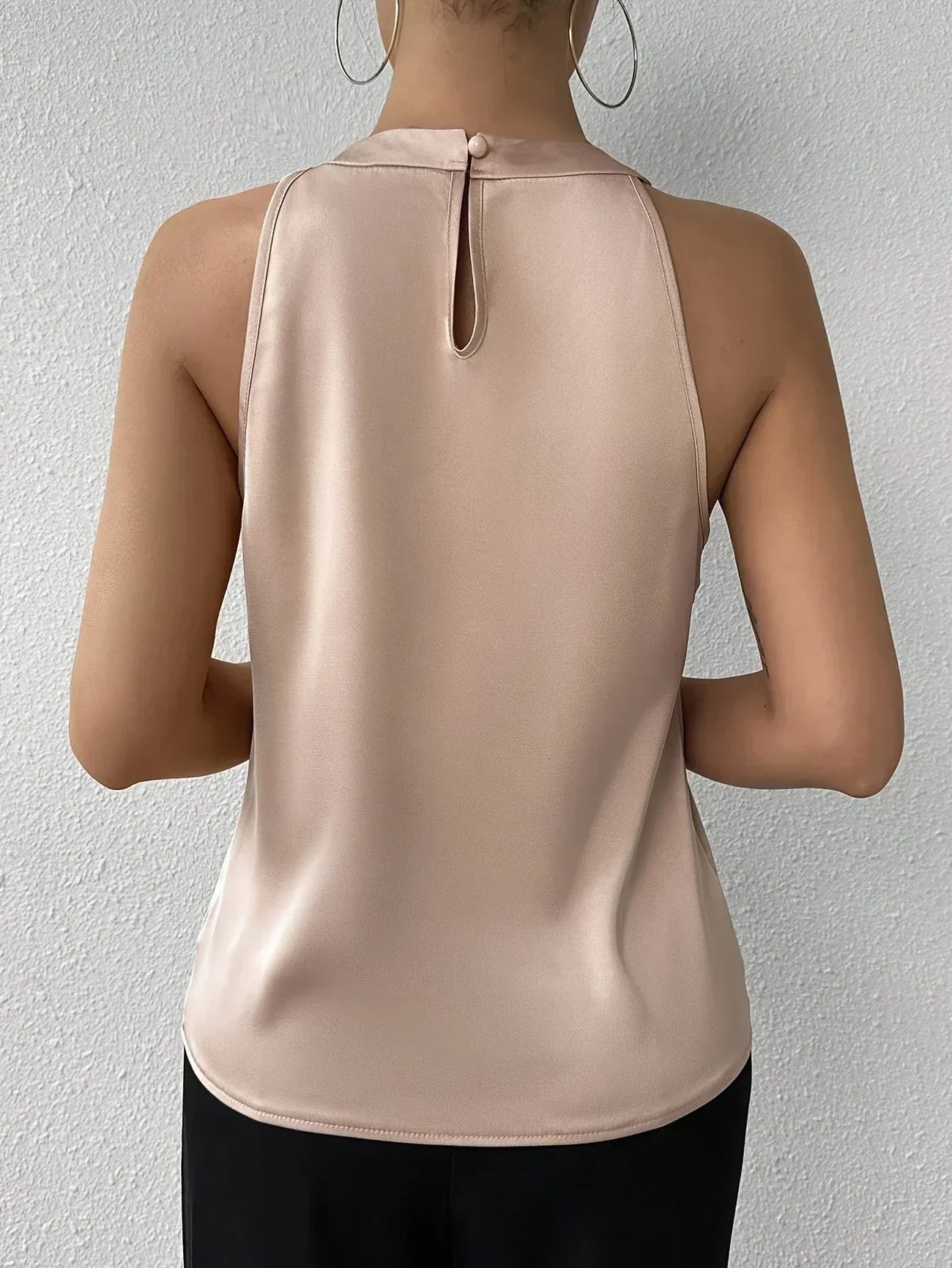 Cerys™ | Elegante Blusa Senza Maniche in Poliamide