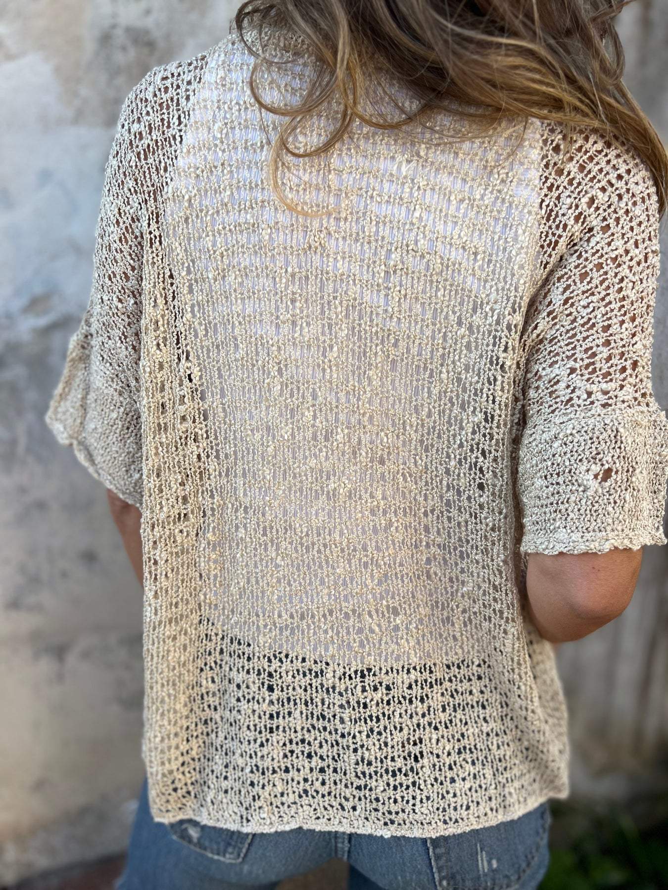 Ivonie™ | Elegante Textuur Top