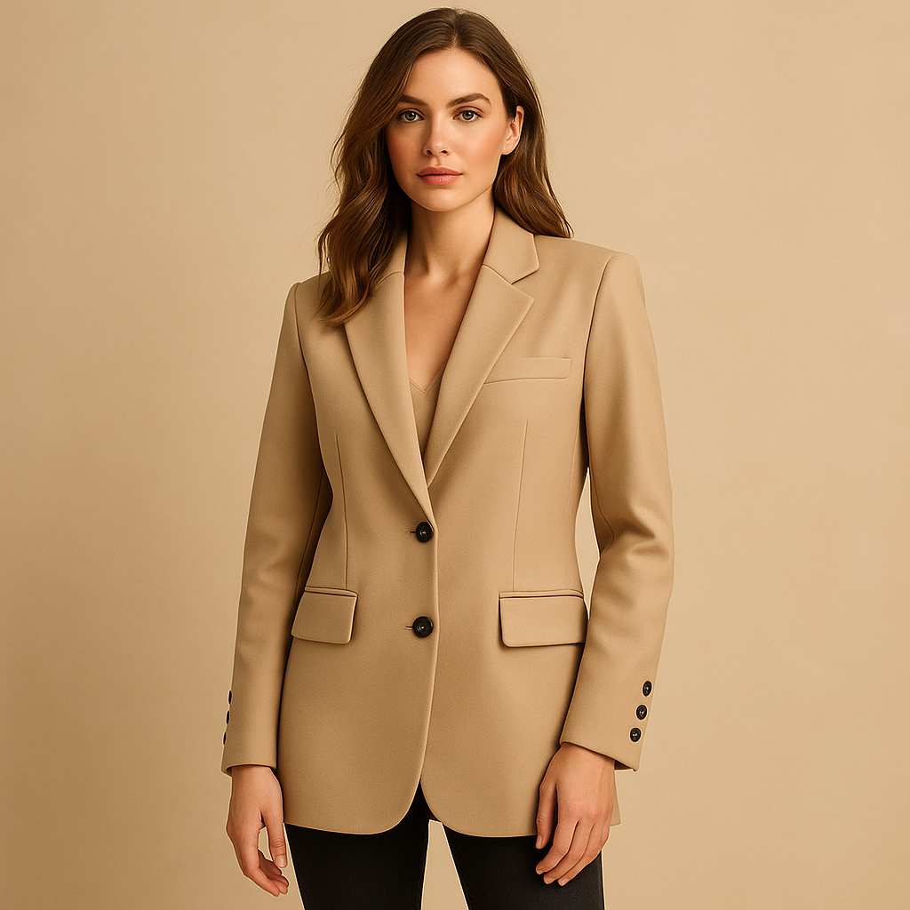 Vermeer™ | Lange blazer met tijdloos design voor vrouwen
