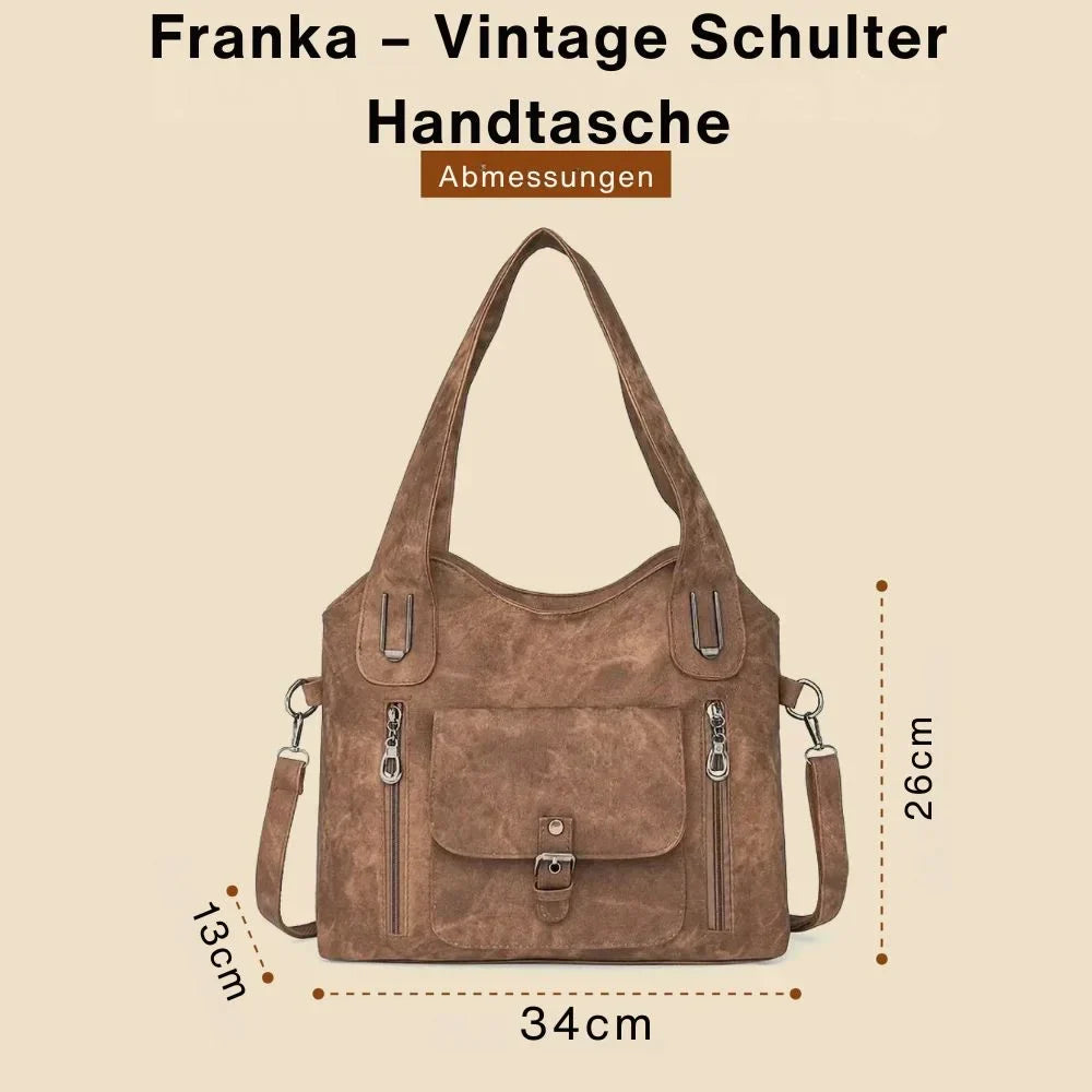 Franka – Vintage Schouder Handtas