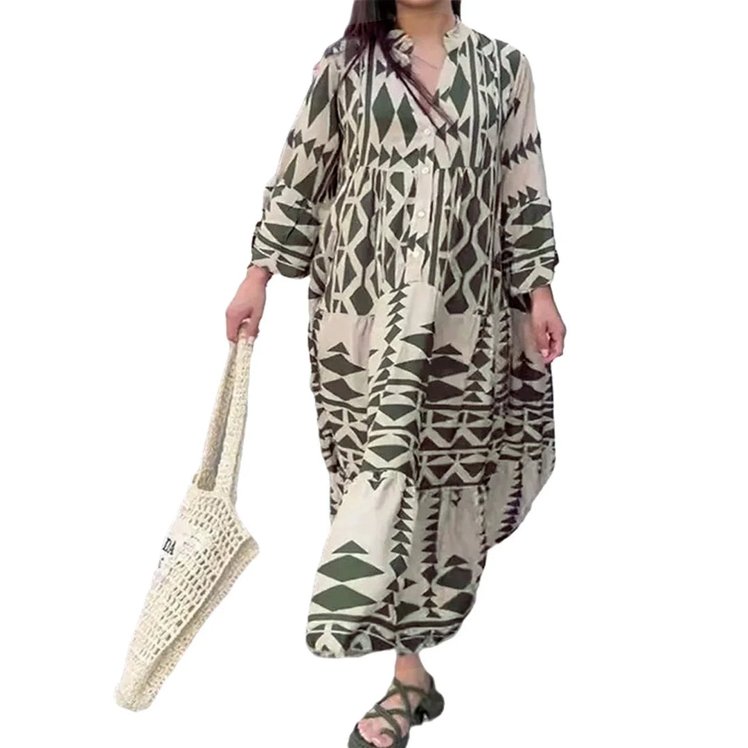 Sienna - Elegante casual overhemd jurk