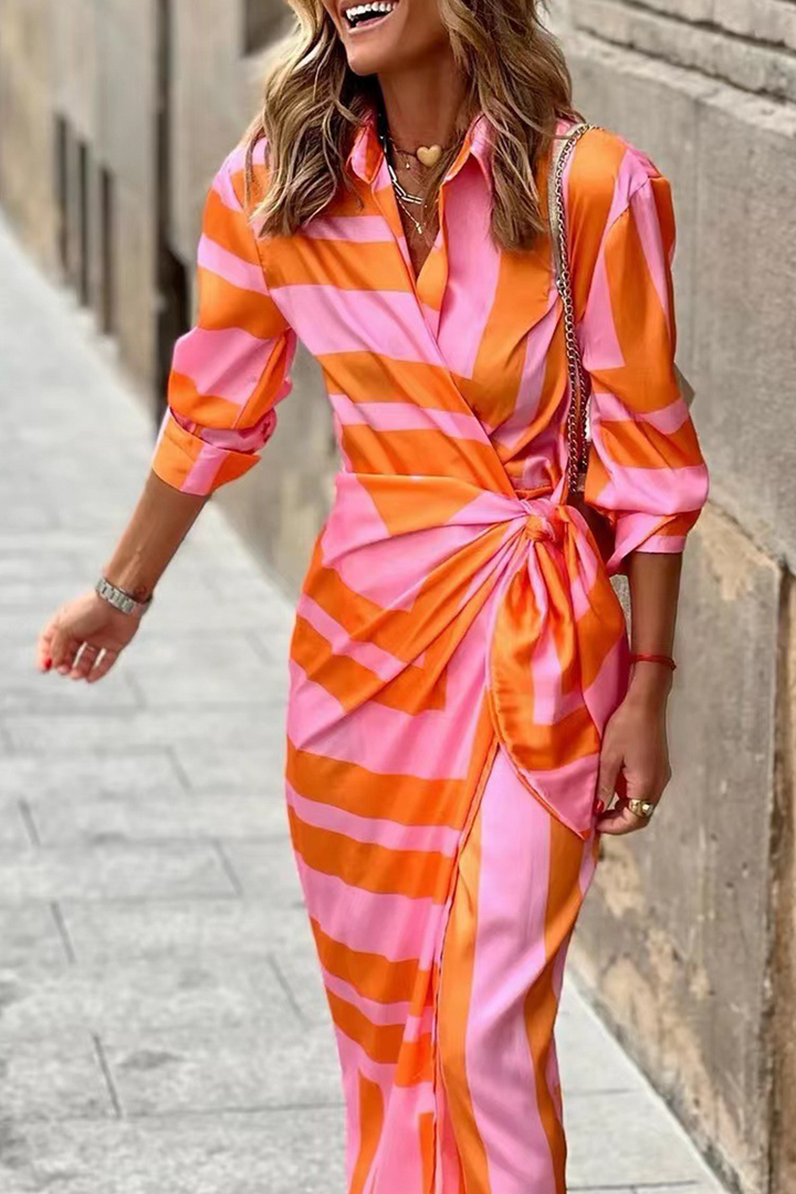 Helmi -| Lente Zomer Mode Print Rok Jurk