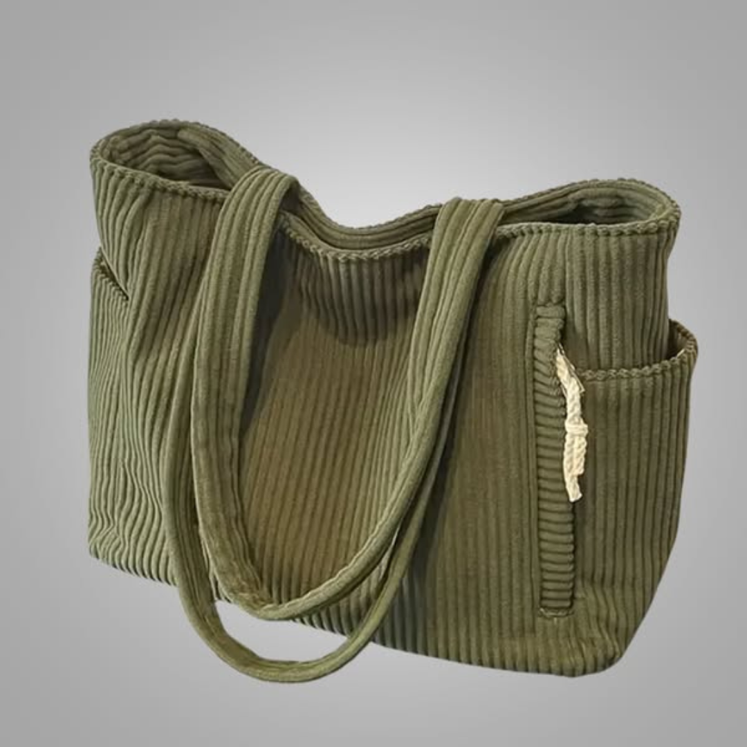 Tilda™ | Rimpel Schoudertas met Koorddetail