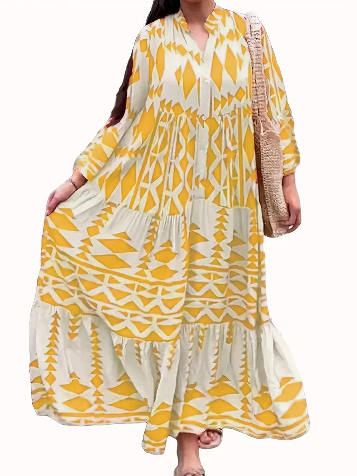 Sienna - Elegante casual overhemd jurk