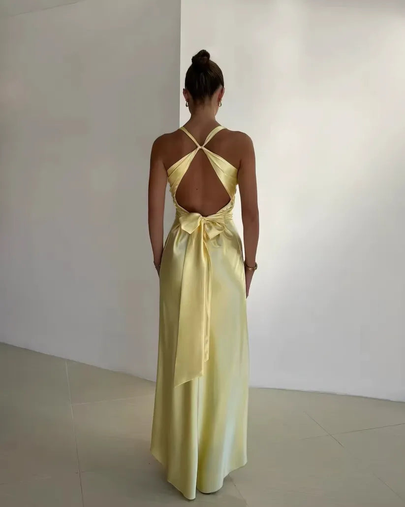 Kyla - Mouwloze Maxijurk