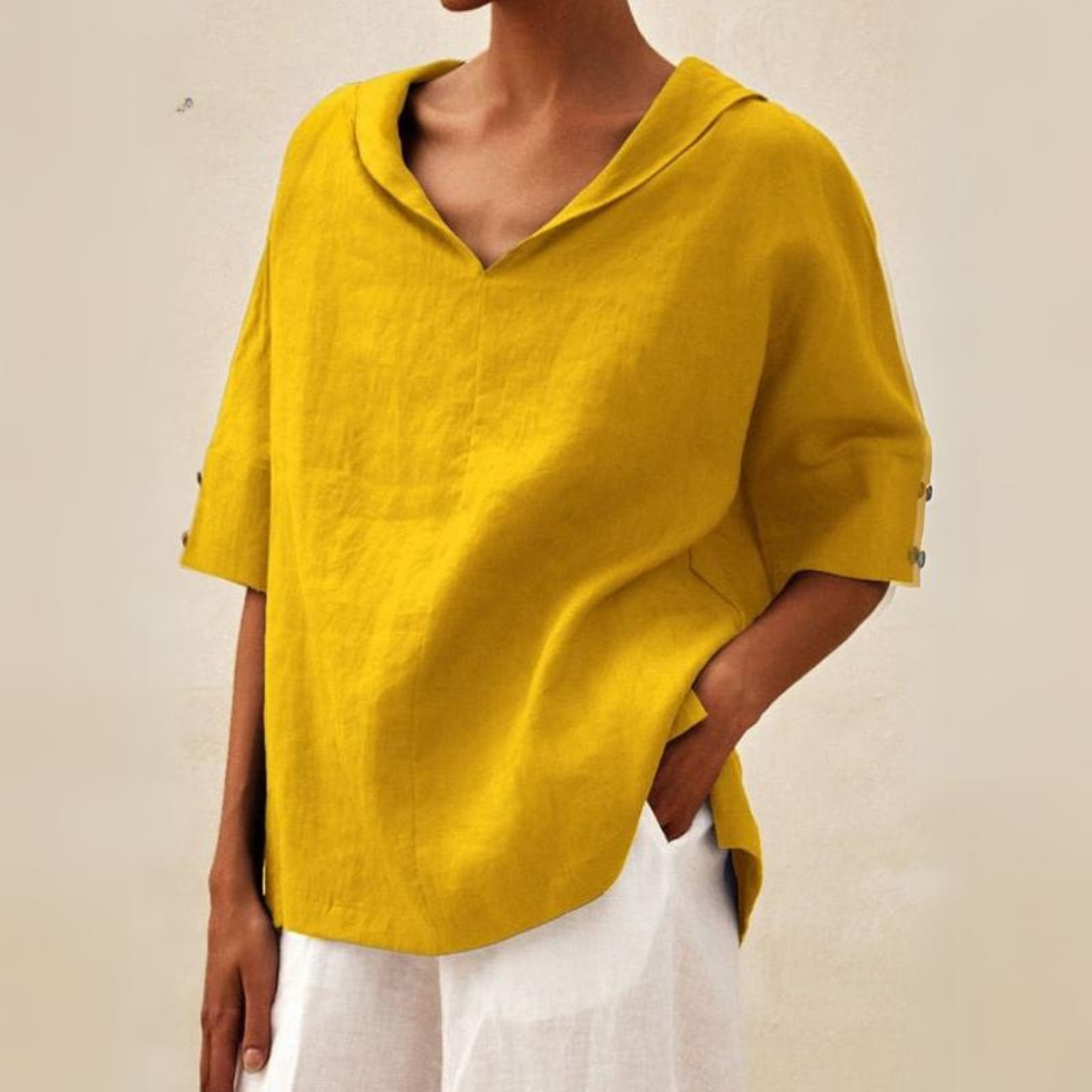 Lhinee™ | Casual Fit Lange Blouse