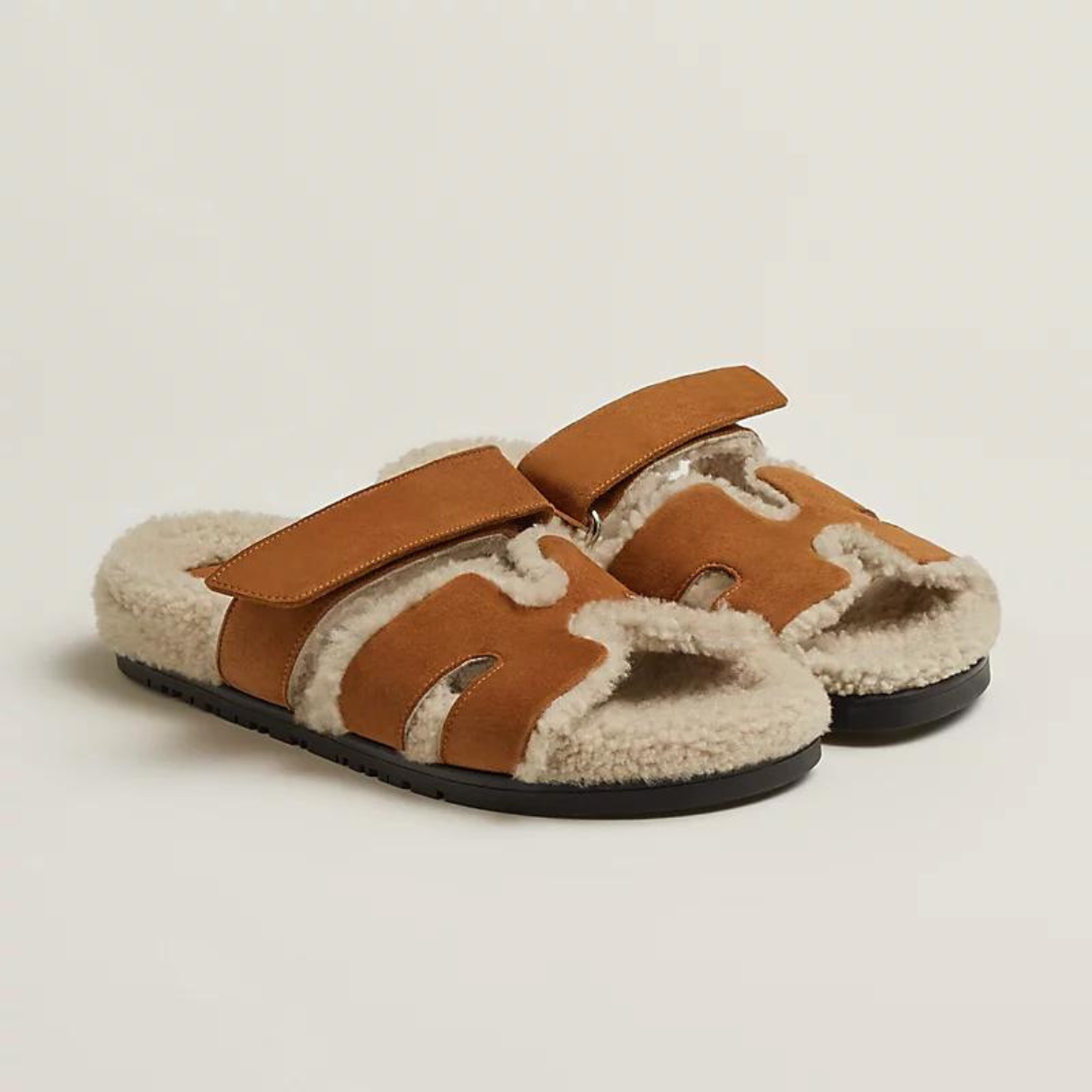 Yara™ | Elegante sandalen met suède voetbed – Off-White Editie