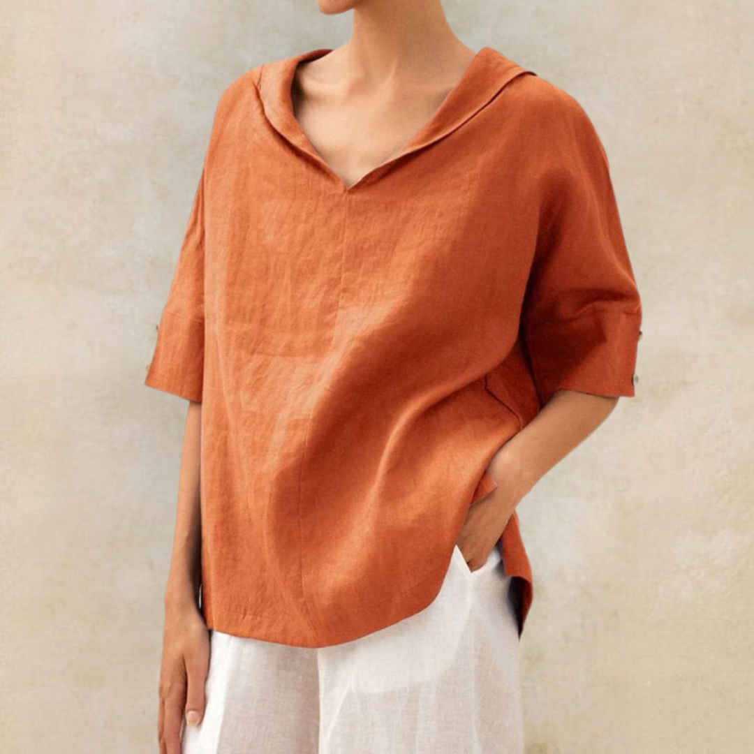 Lhinee™ | Casual Fit Lange Blouse