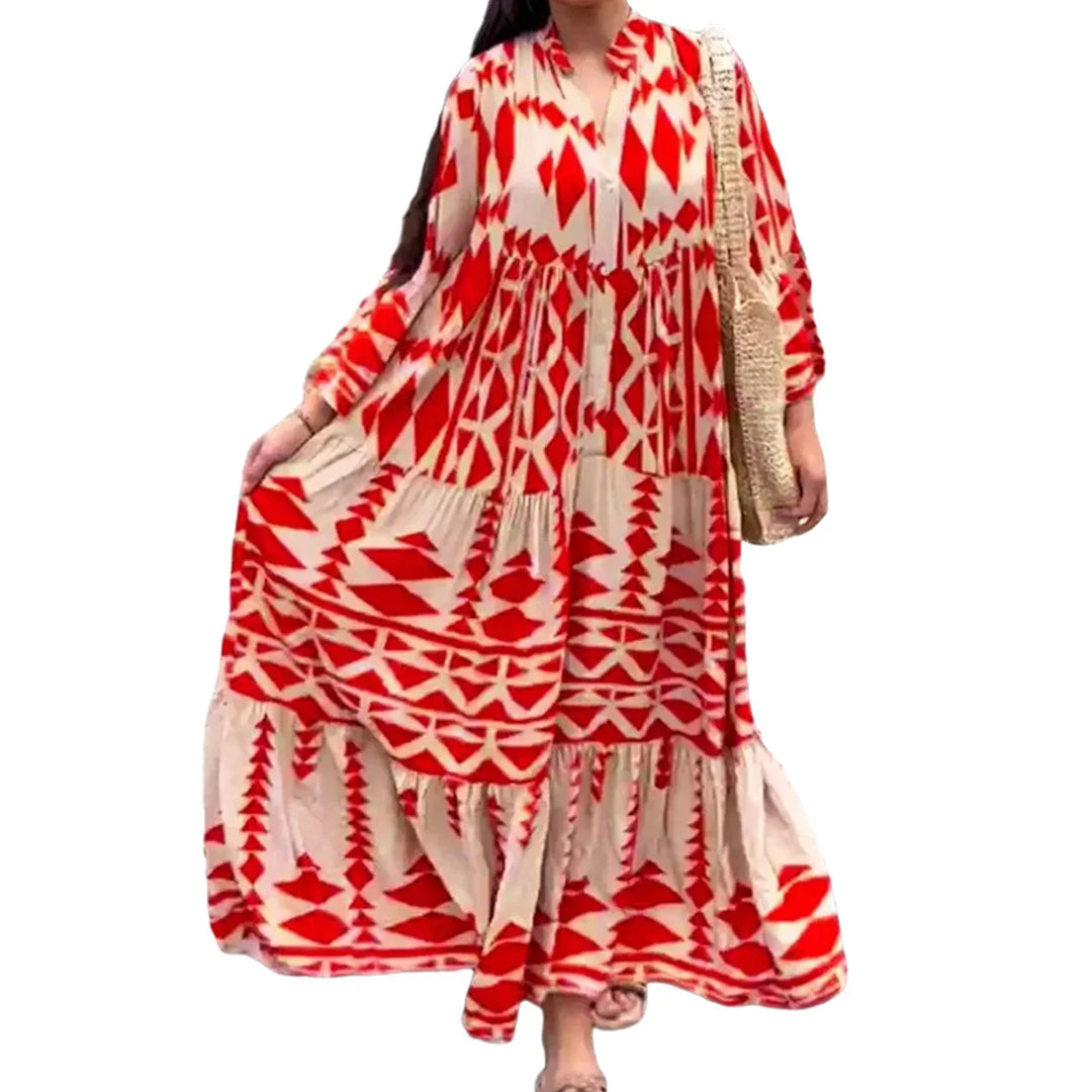 Sienna - Elegante casual overhemd jurk