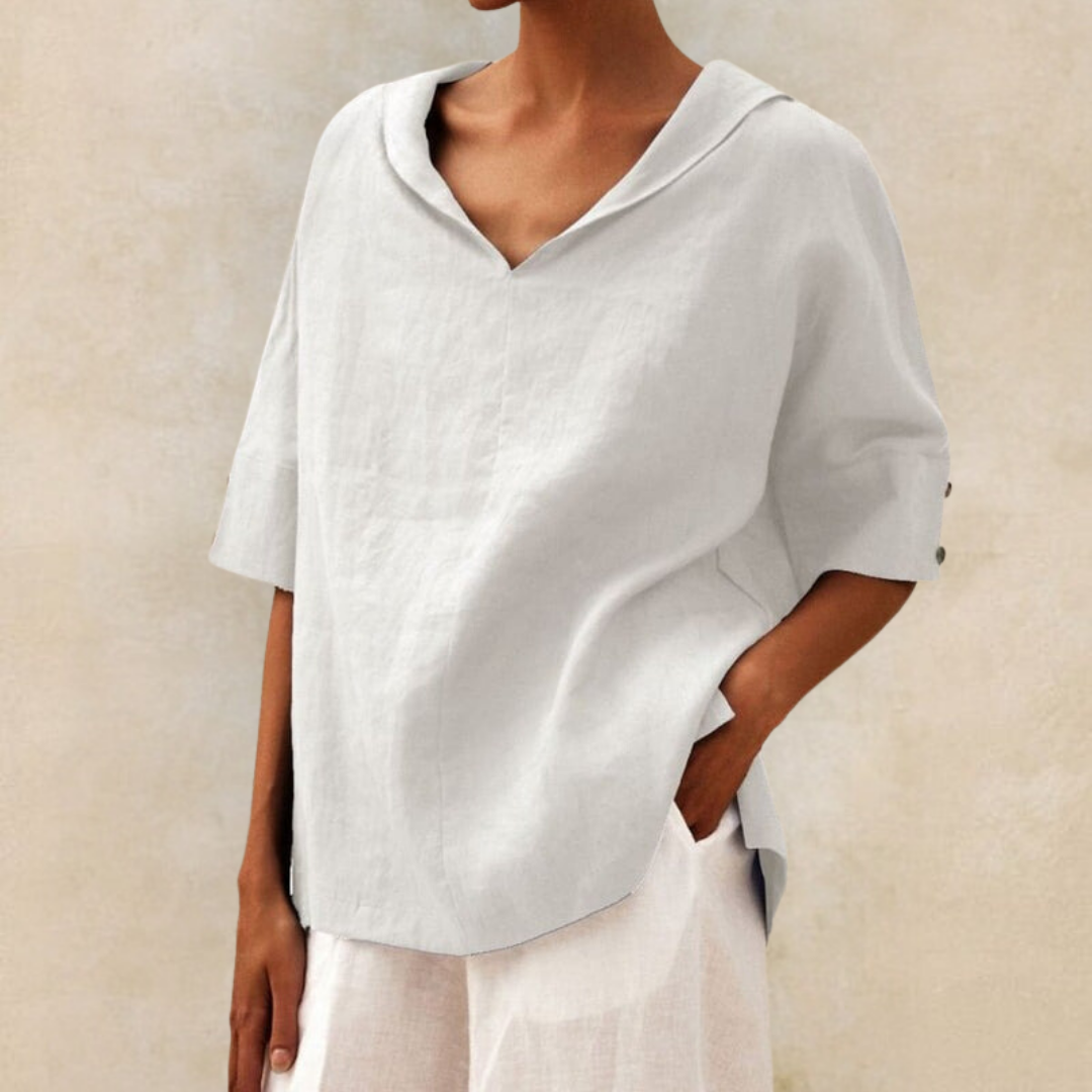 Zoe™ | Casual Blouse met Een Soepele Pasvorm
