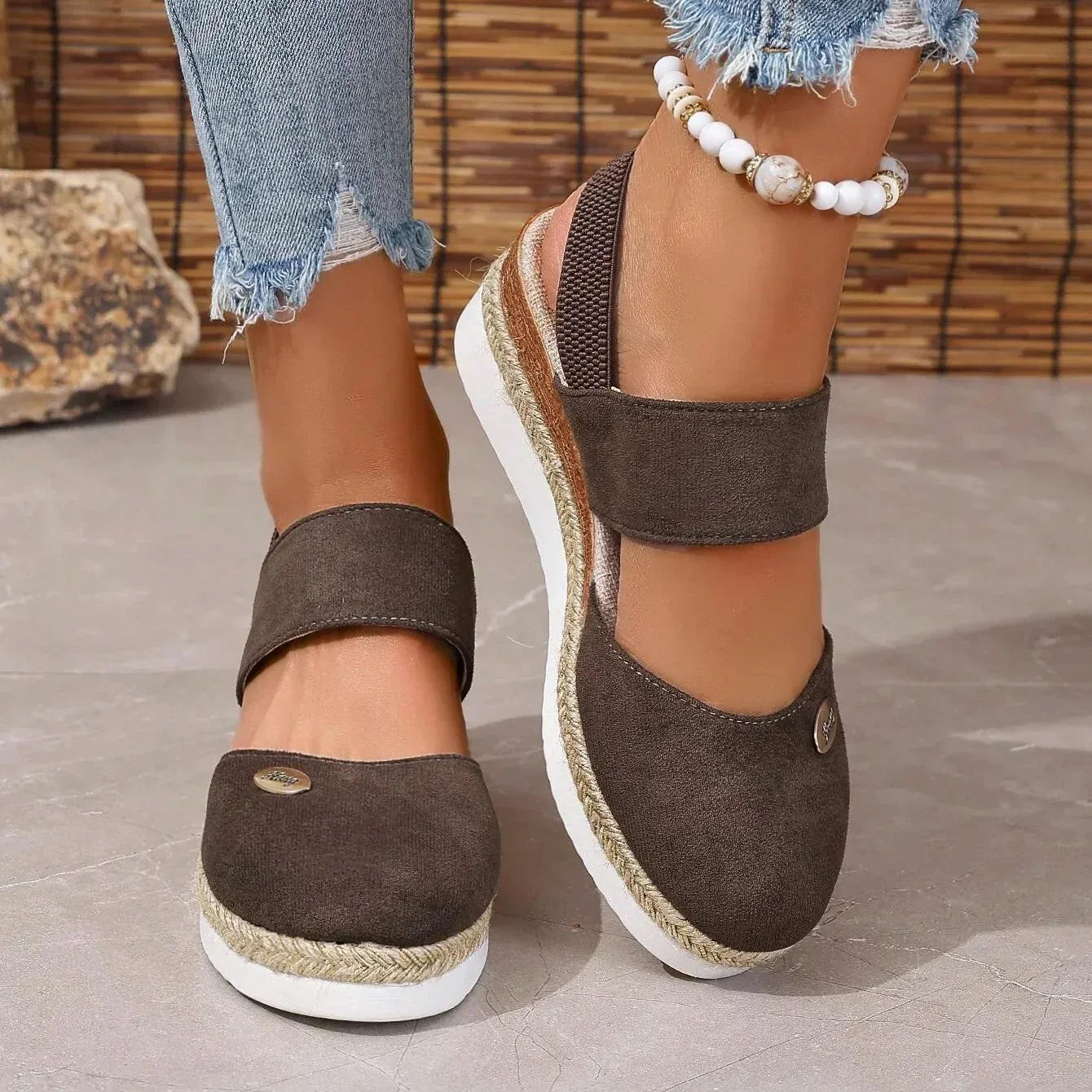 Antonia | Orthopedische Sandalen met Plateau, Ademend en Comfortabel