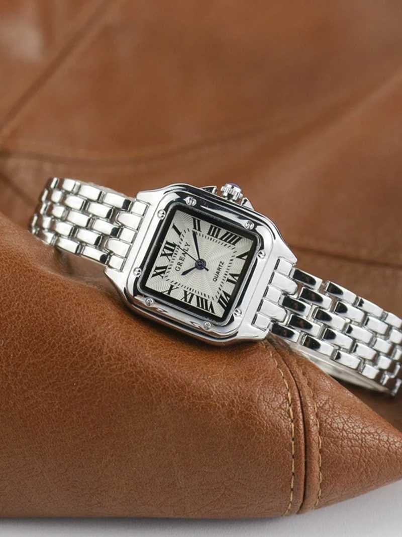 Aaliyah - Hoogwaardige vierkante quartzhorloge