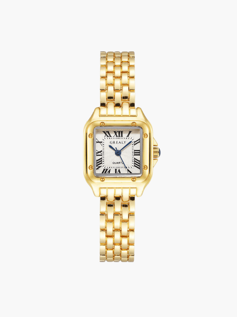 Aaliyah - Hoogwaardige vierkante quartzhorloge