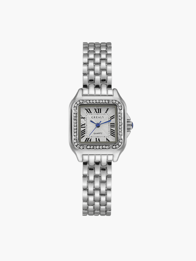 Aaliyah - Hoogwaardige vierkante quartzhorloge