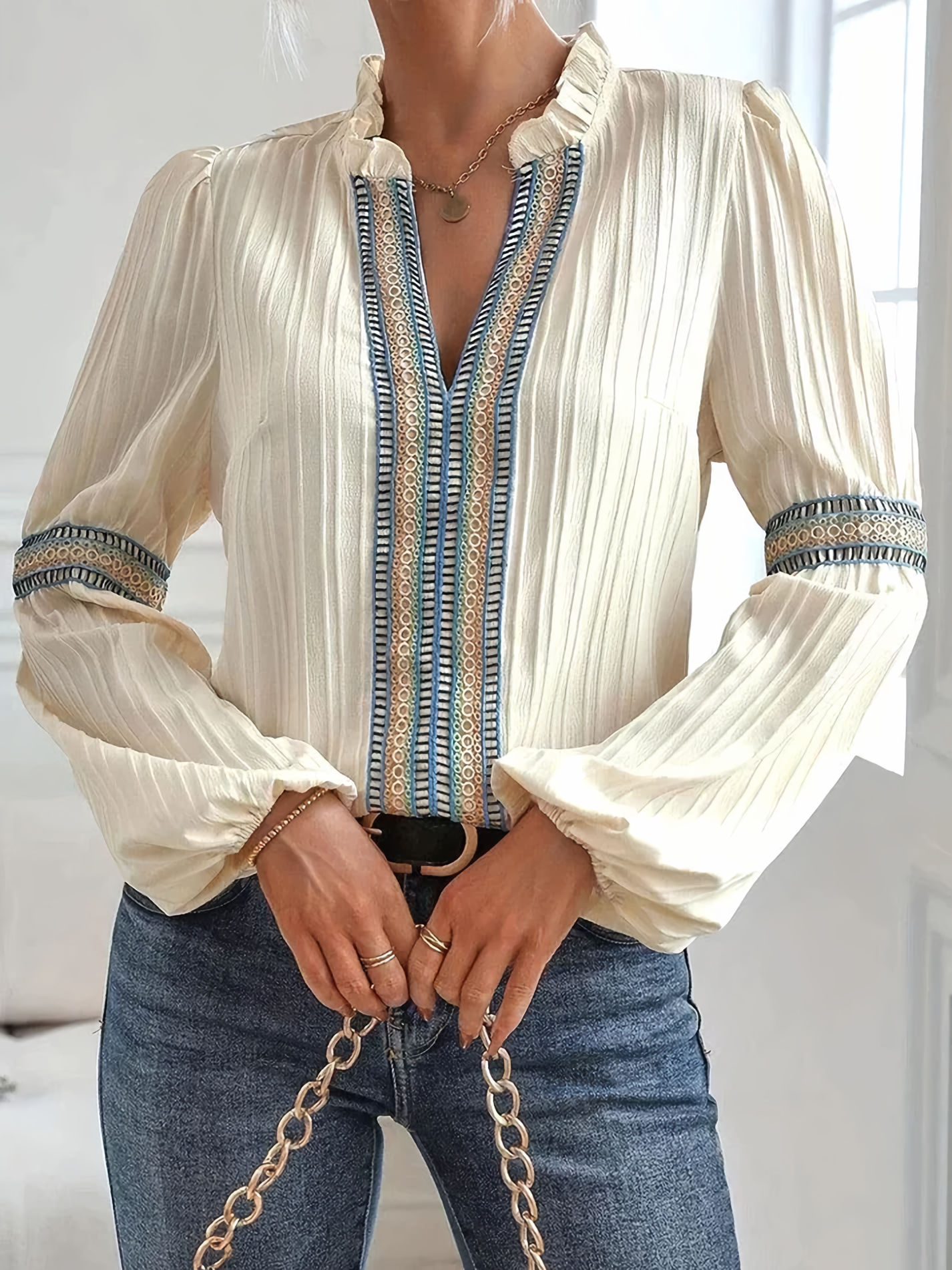 Valerie™ | Prachtige Blouse met V-hals