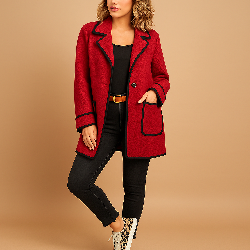 Vermeer™ | Casual gevoerde blazer voor dames