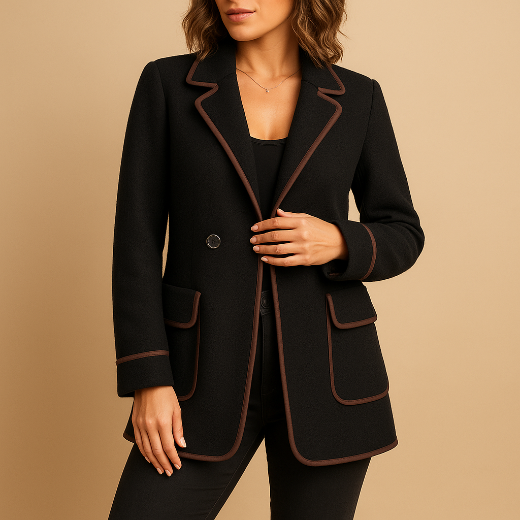 Vermeer™ | Casual gevoerde blazer voor dames