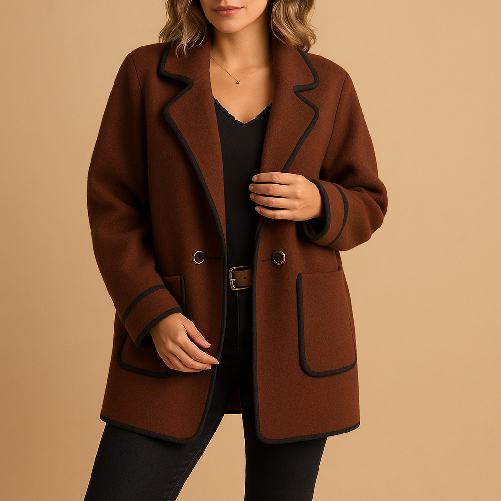 Vermeer™ | Casual gevoerde blazer voor dames