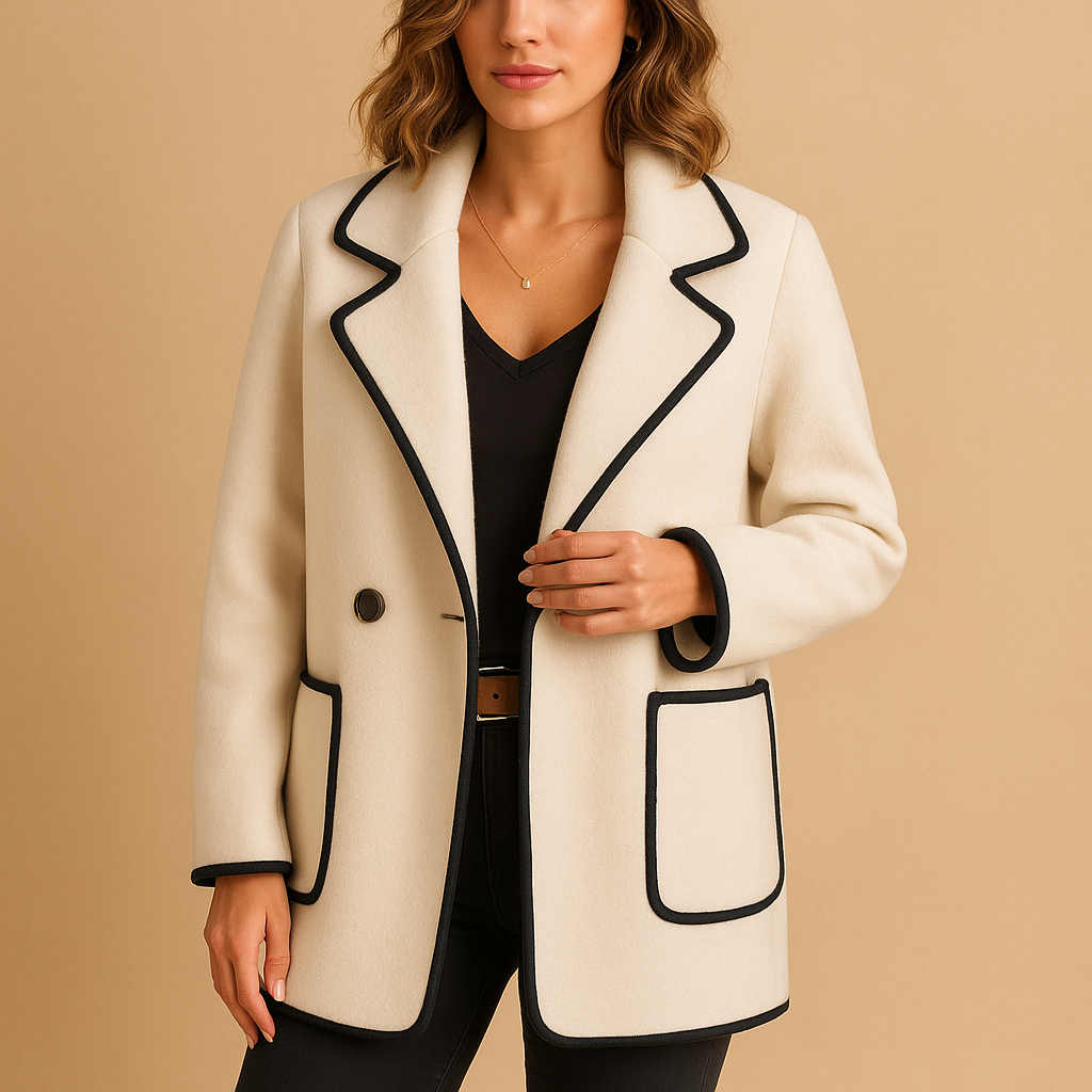 Vermeer™ | Casual gevoerde blazer voor dames
